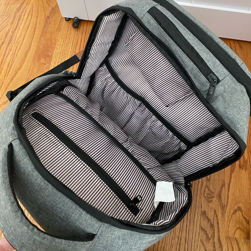 Gray Backpack for Men - image 6